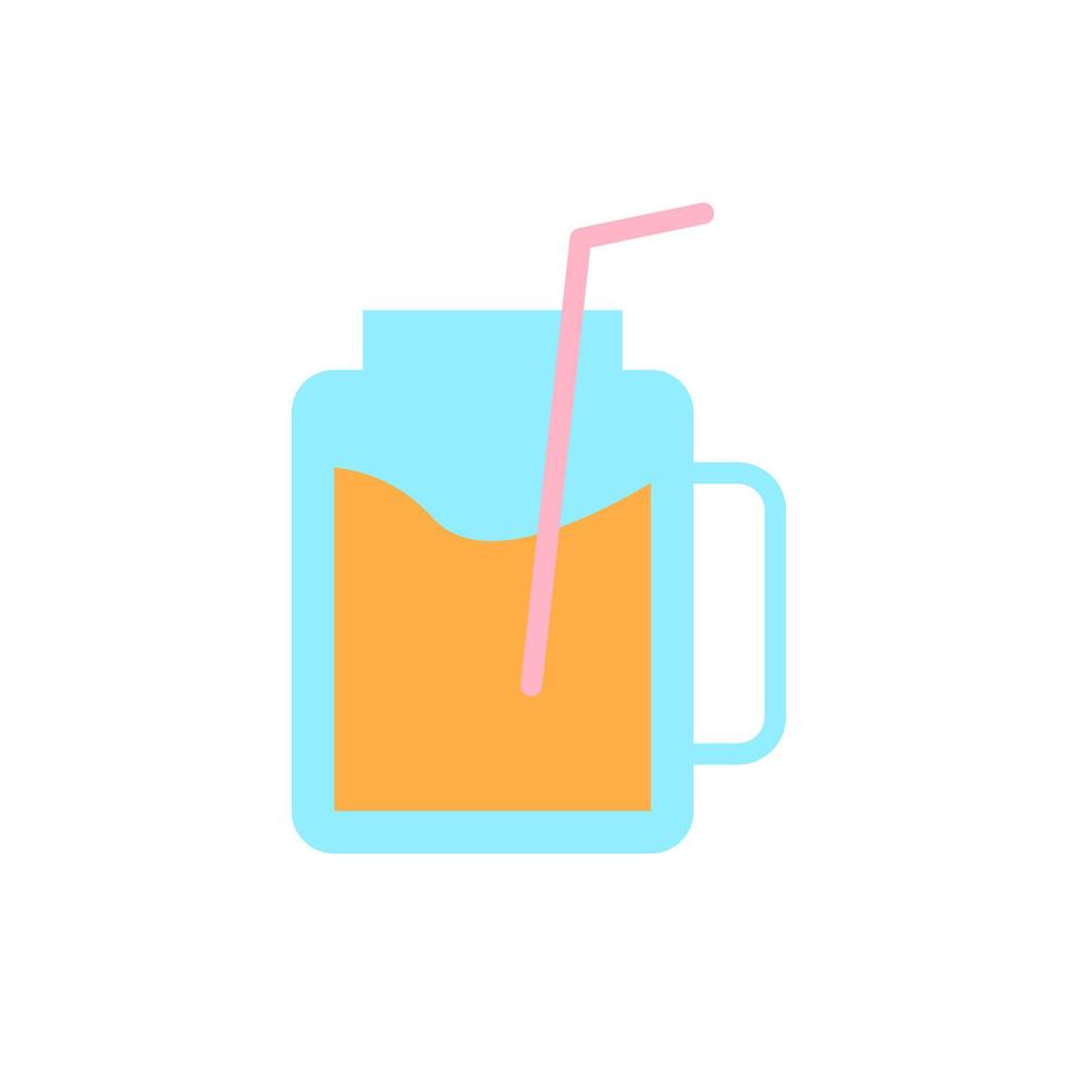 cóctel, bebida vector icono