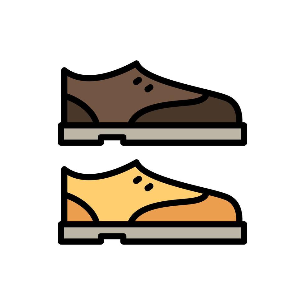 icono de vector de zapatos