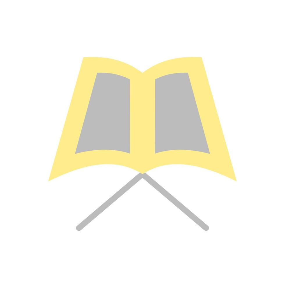 Corán Ramadán libro vector icono
