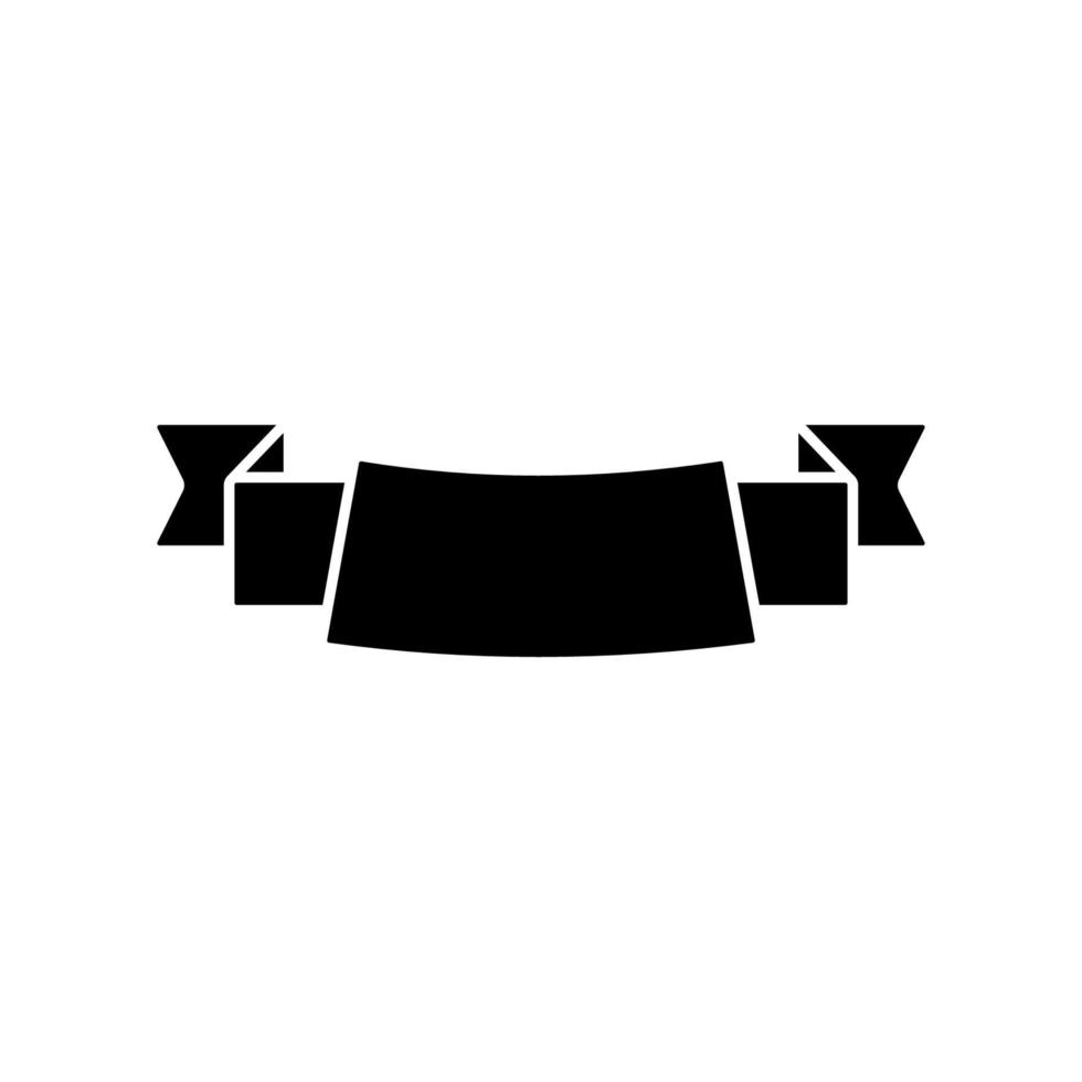 Ribbon vector icon