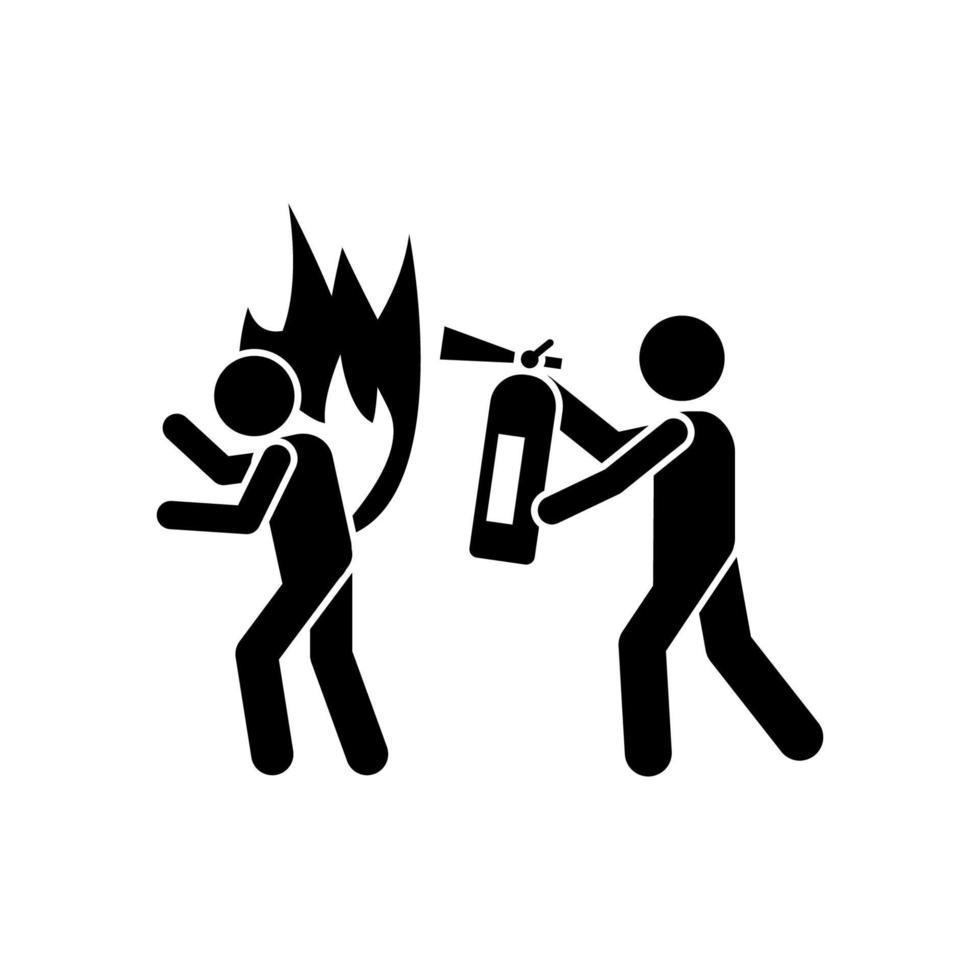 Extinguisher, fire vector icon