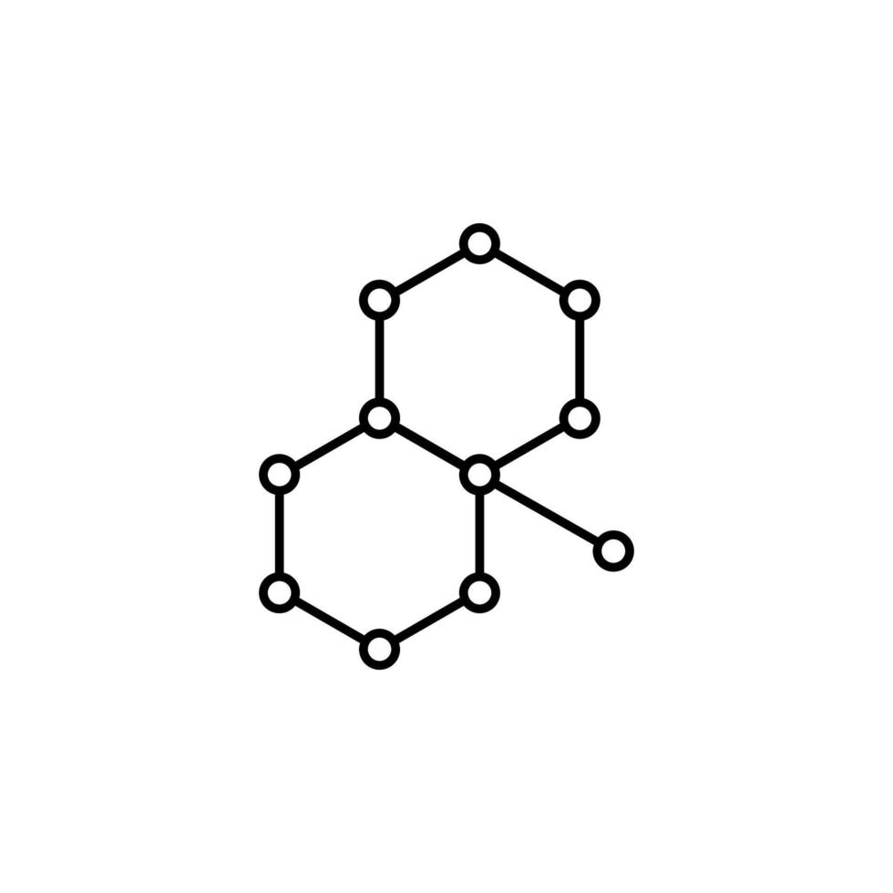 molecule vector icon