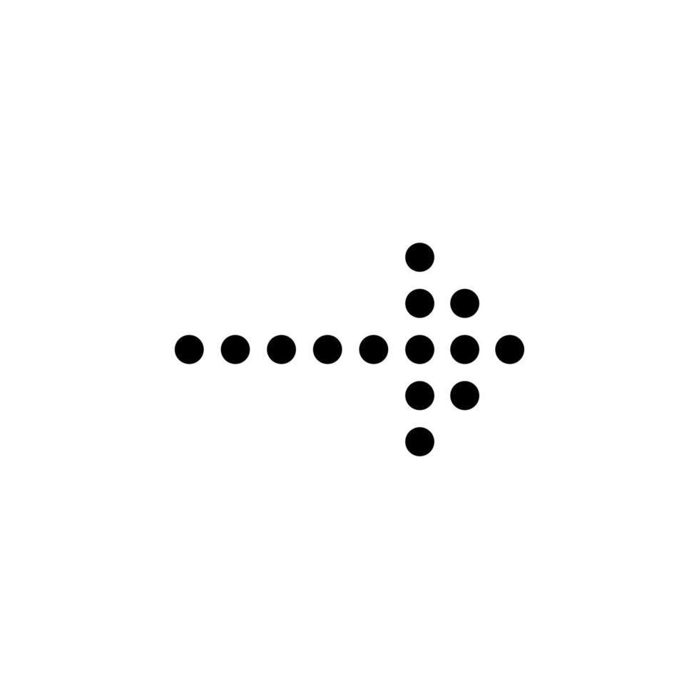 arrow, right, navigation, pixel vector icon