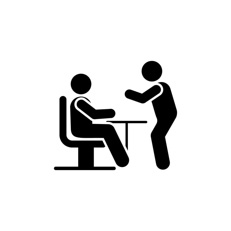 Man help vector icon