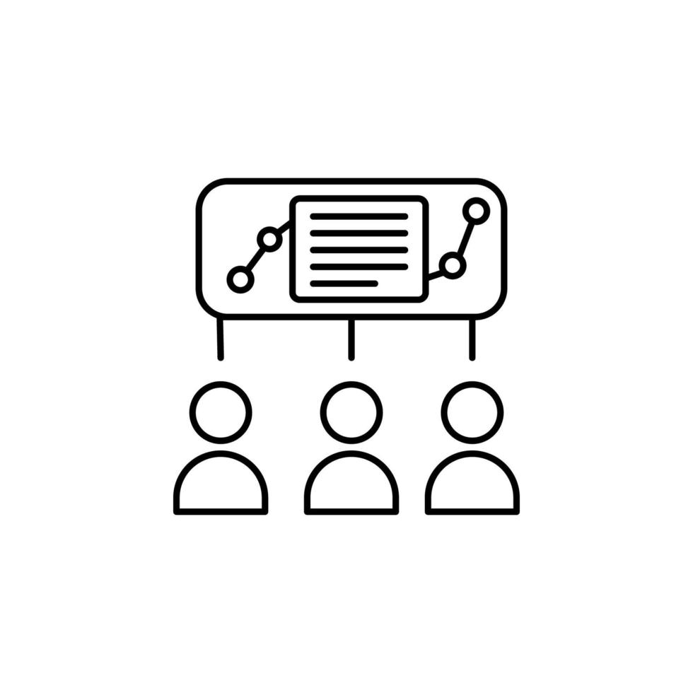 Customer users behavior document vector icon