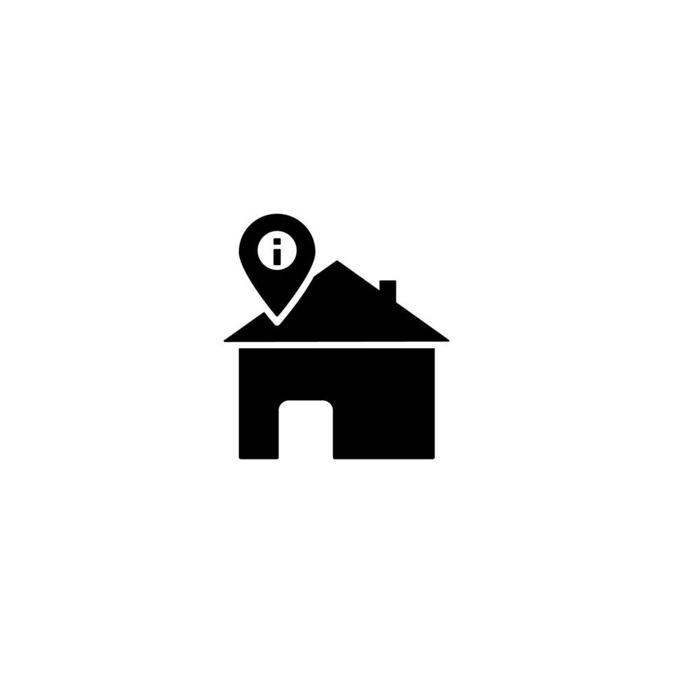 Address home location vector icon