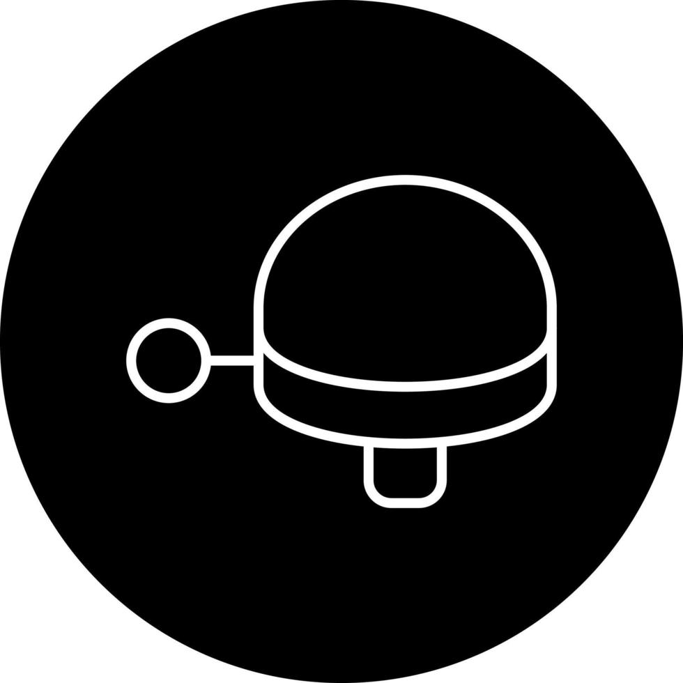 Cycle Bell Vector Icon Style