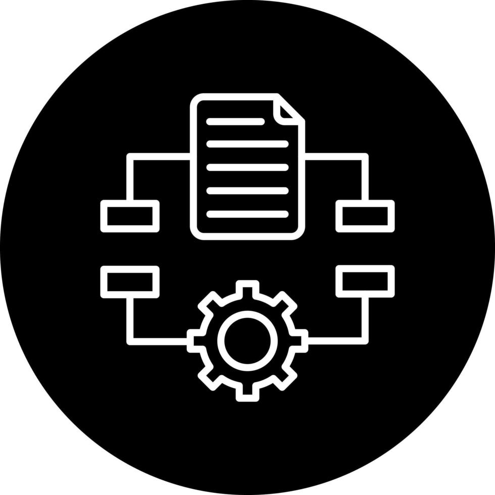 Algorithm Vector Icon Style