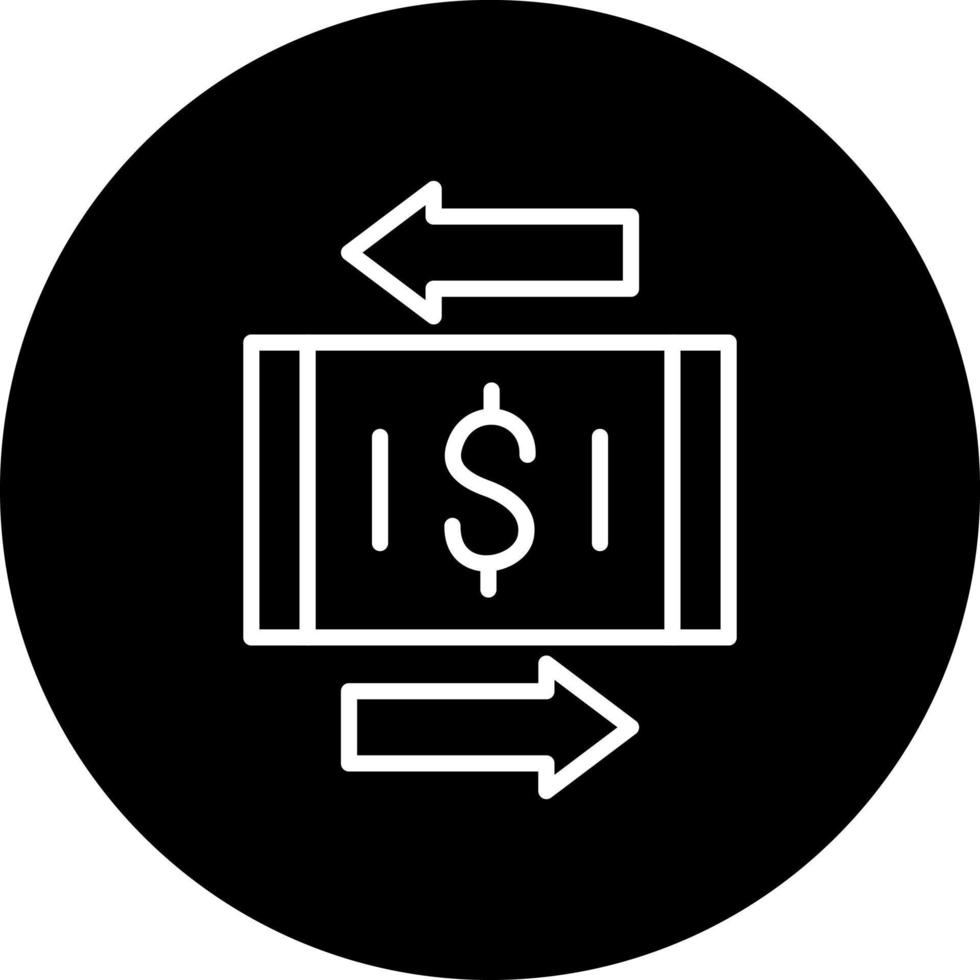 Money Transfer Vector Icon Style