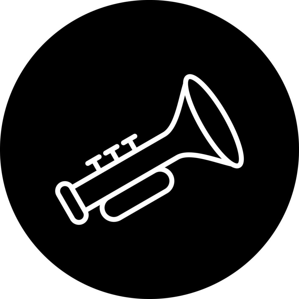 Trumpet Vector Icon Style