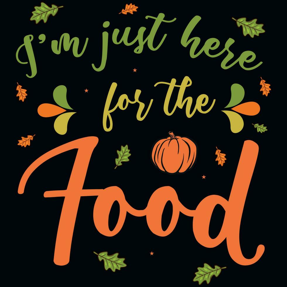 Thanksgiving typography tshirt design vector