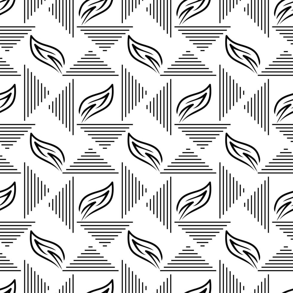 Vintage seamless pattern petals motif design for textile All over texture vector