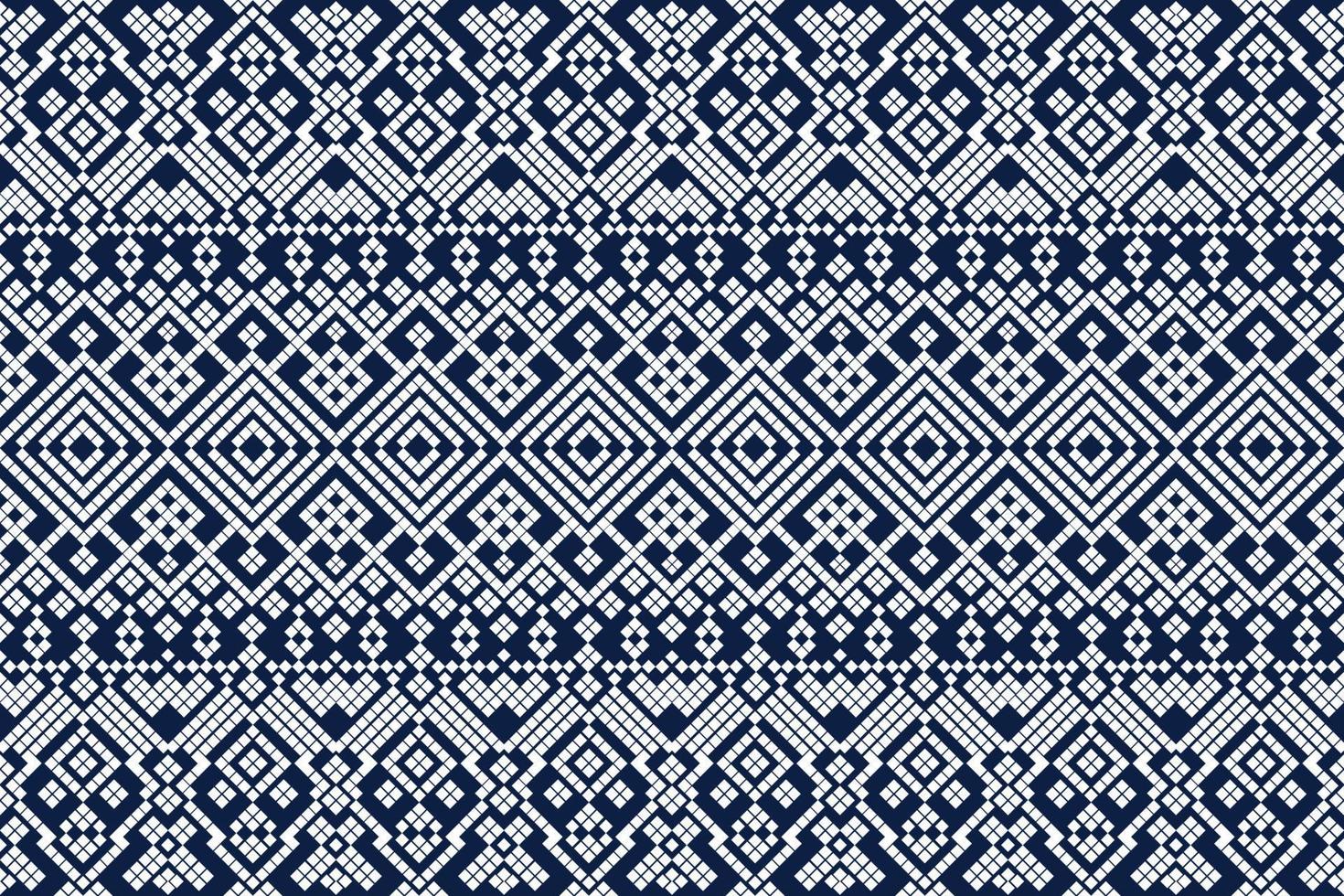Seamless geometric ethnic asian oriental and tradition pattern design for texture and background. Silk and fabric pattern decoration for carpet, Thai clothing, wrapping and wallpaper vector