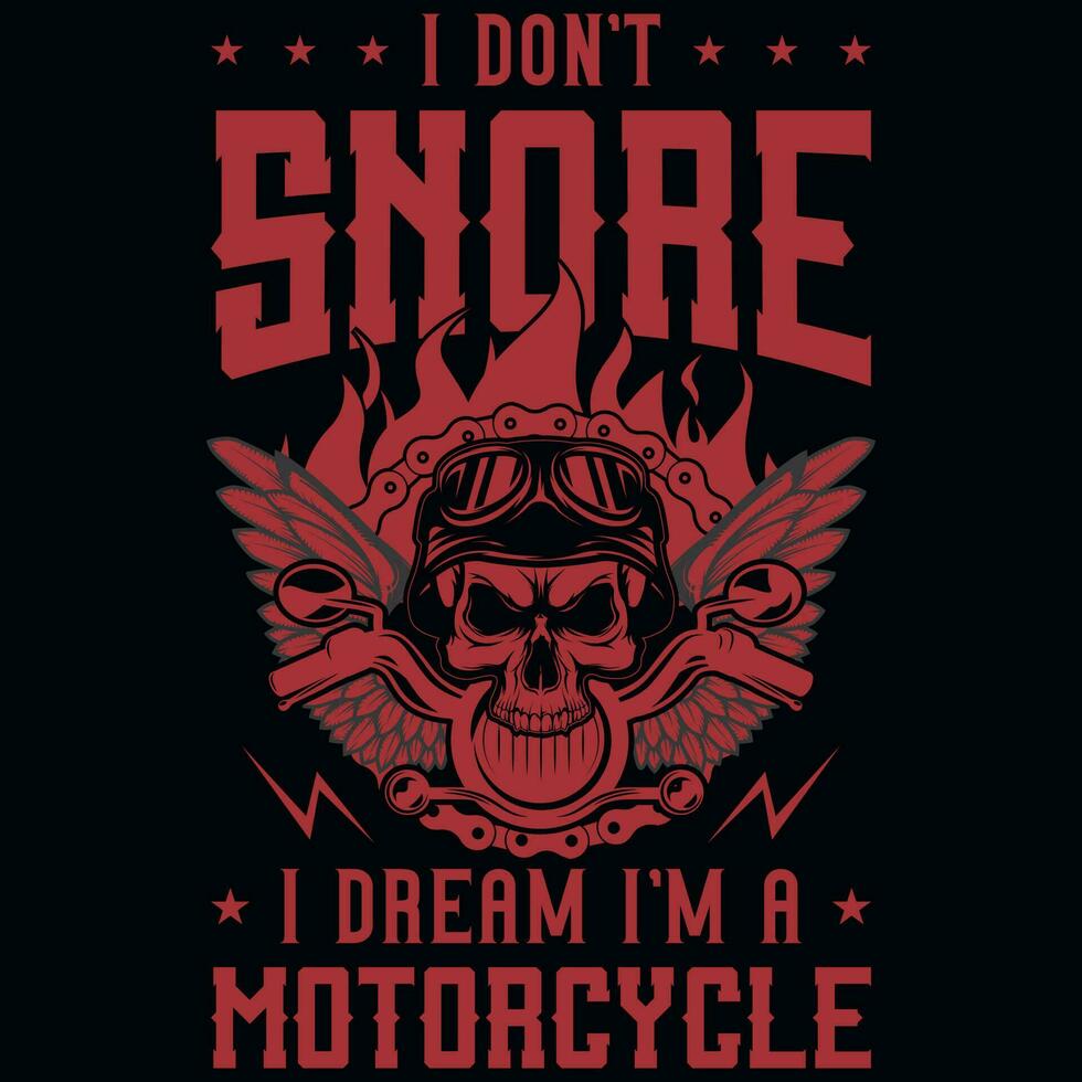 Motorcycle rider graphics tshirt design vector