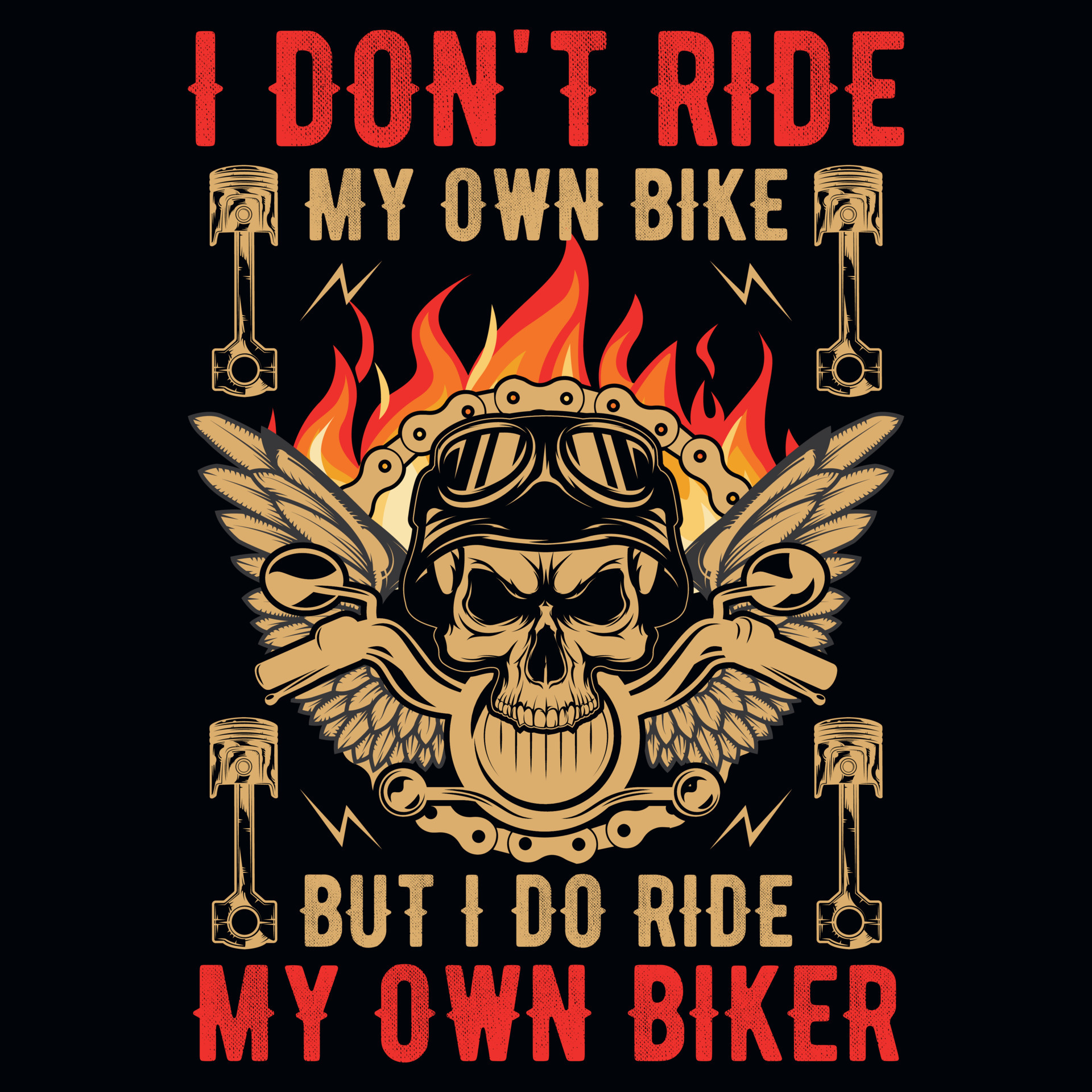 Motorcycle rider graphics tshirt design 22573850 Vector Art at Vecteezy