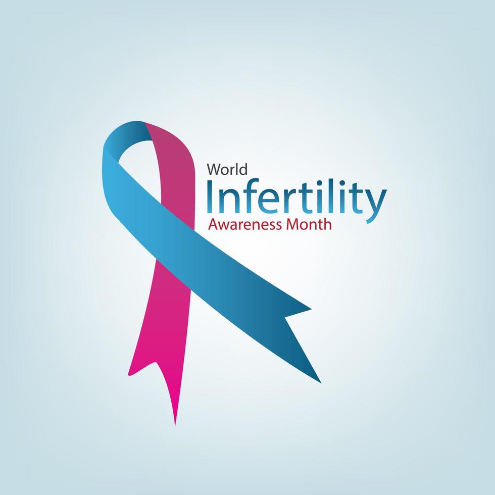 Vector Illustration of World Infertility Awareness Month. Simple and Elegant Design