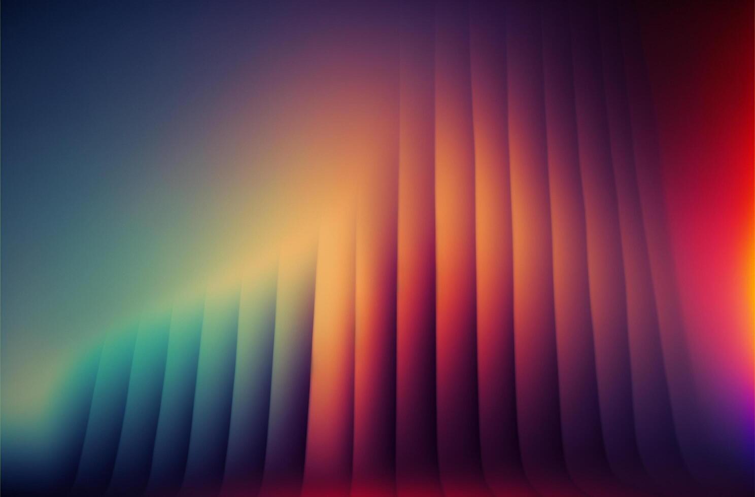 Abstract 3D texture Rainbow geometric colorful background Free Photo