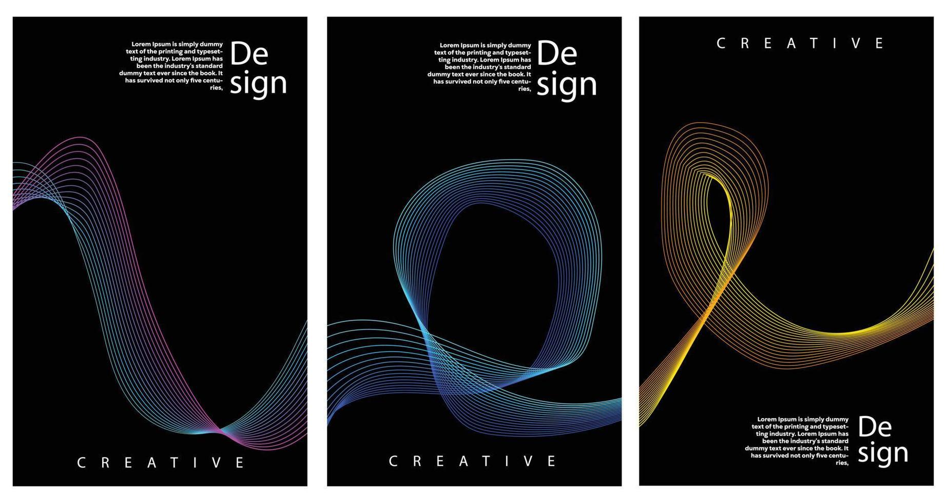 fluido degradado antecedentes vector. linda y mínimo estilo carteles con vistoso, geométrico formas, estrellas y líquido color. moderno fondo de pantalla diseño para social medios de comunicación, ídolo póster, bandera, volantes. vector