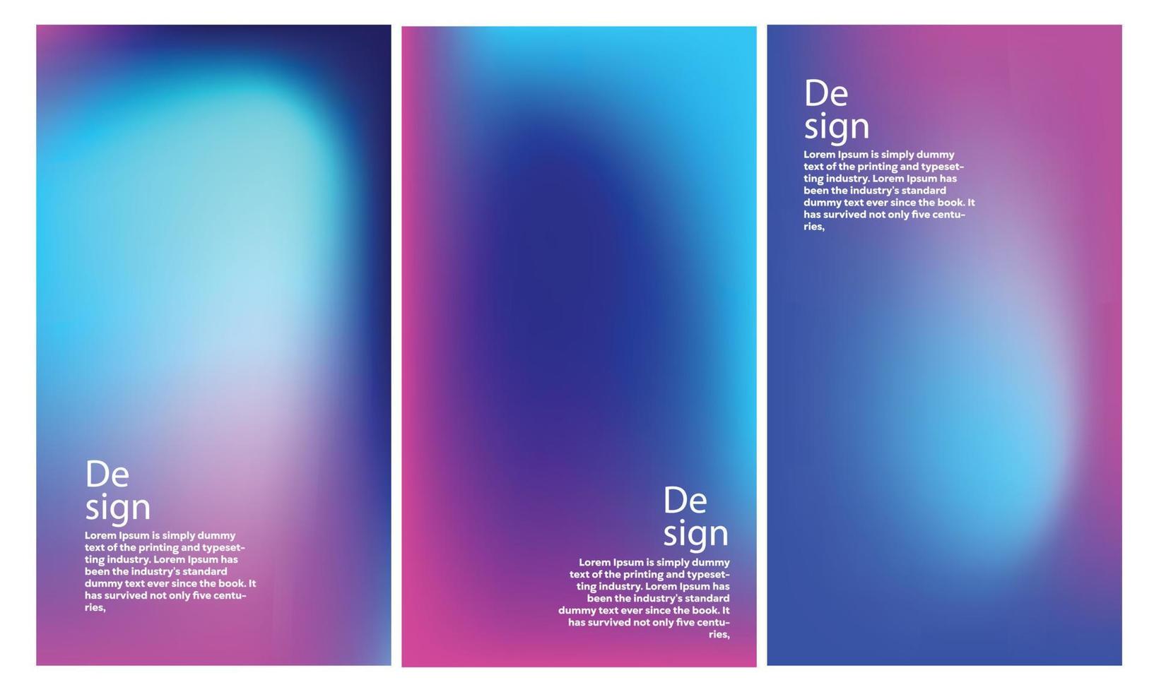 Fluid gradient background vector. Cute and minimal style posters with colorful, geometric shapes, stars and liquid color. Modern wallpaper design for social media, idol poster, banner, flyer. vector