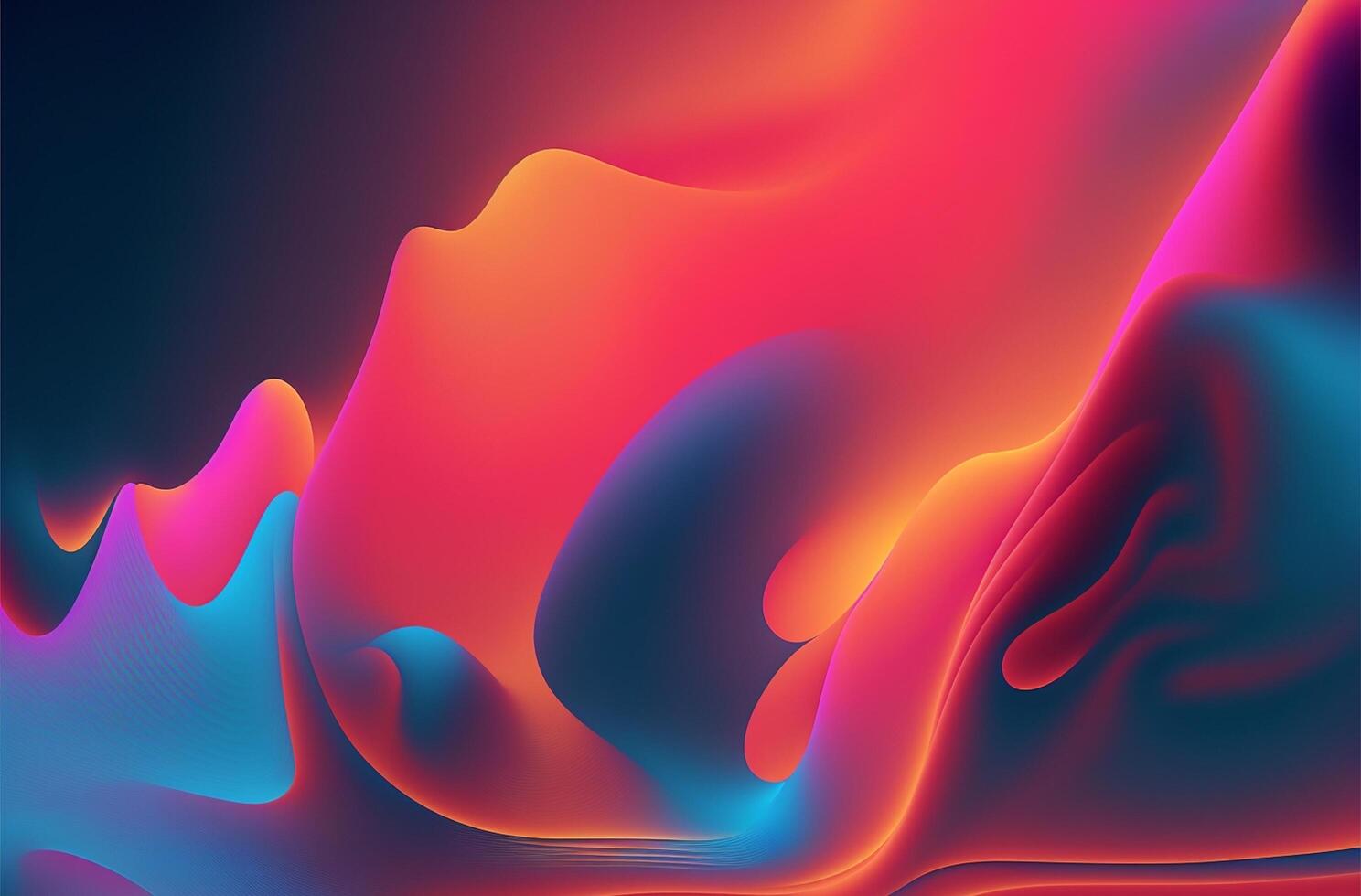 Abstract 3D Red blue yelllow rainbow texture geometric colorful background Free Photo