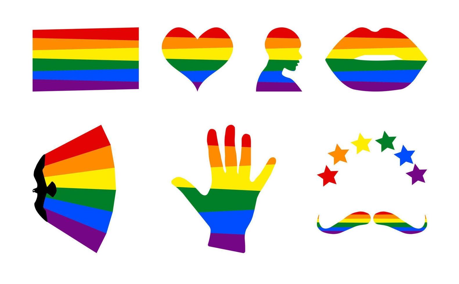Vector Collection of LGBT Community Symbols