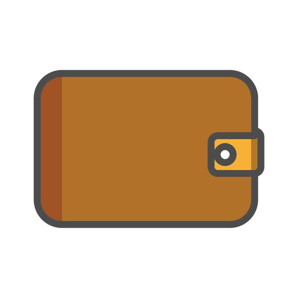 billetera icono diseño vector