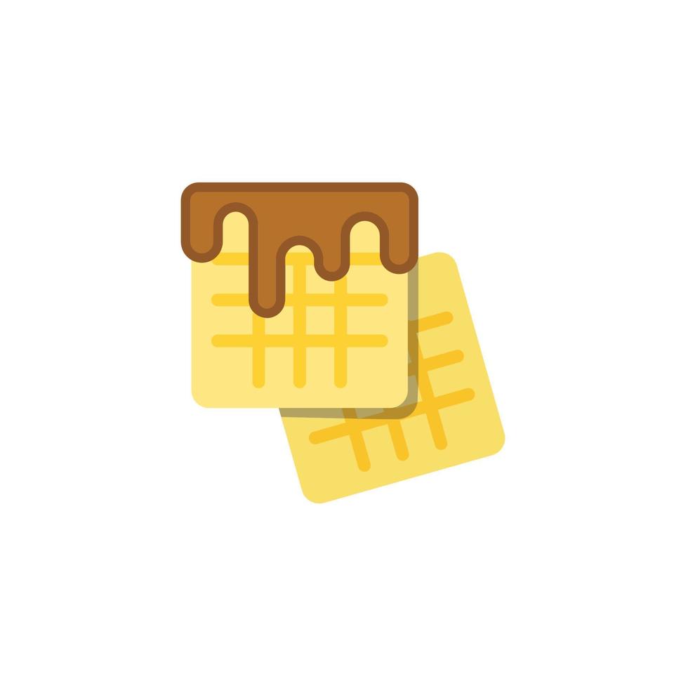 waffle icon design vector template