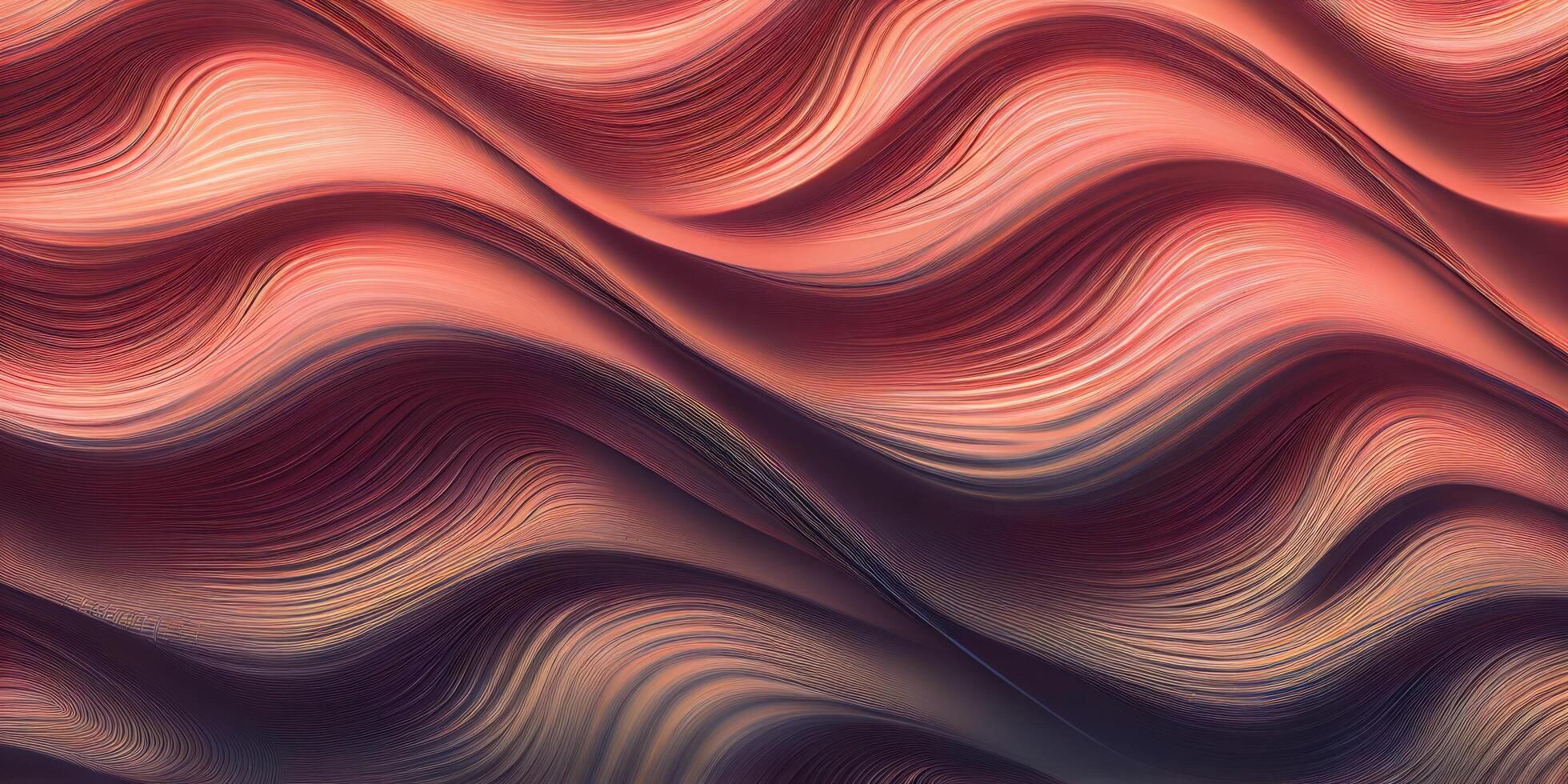 Abstract wavy texture background. photo