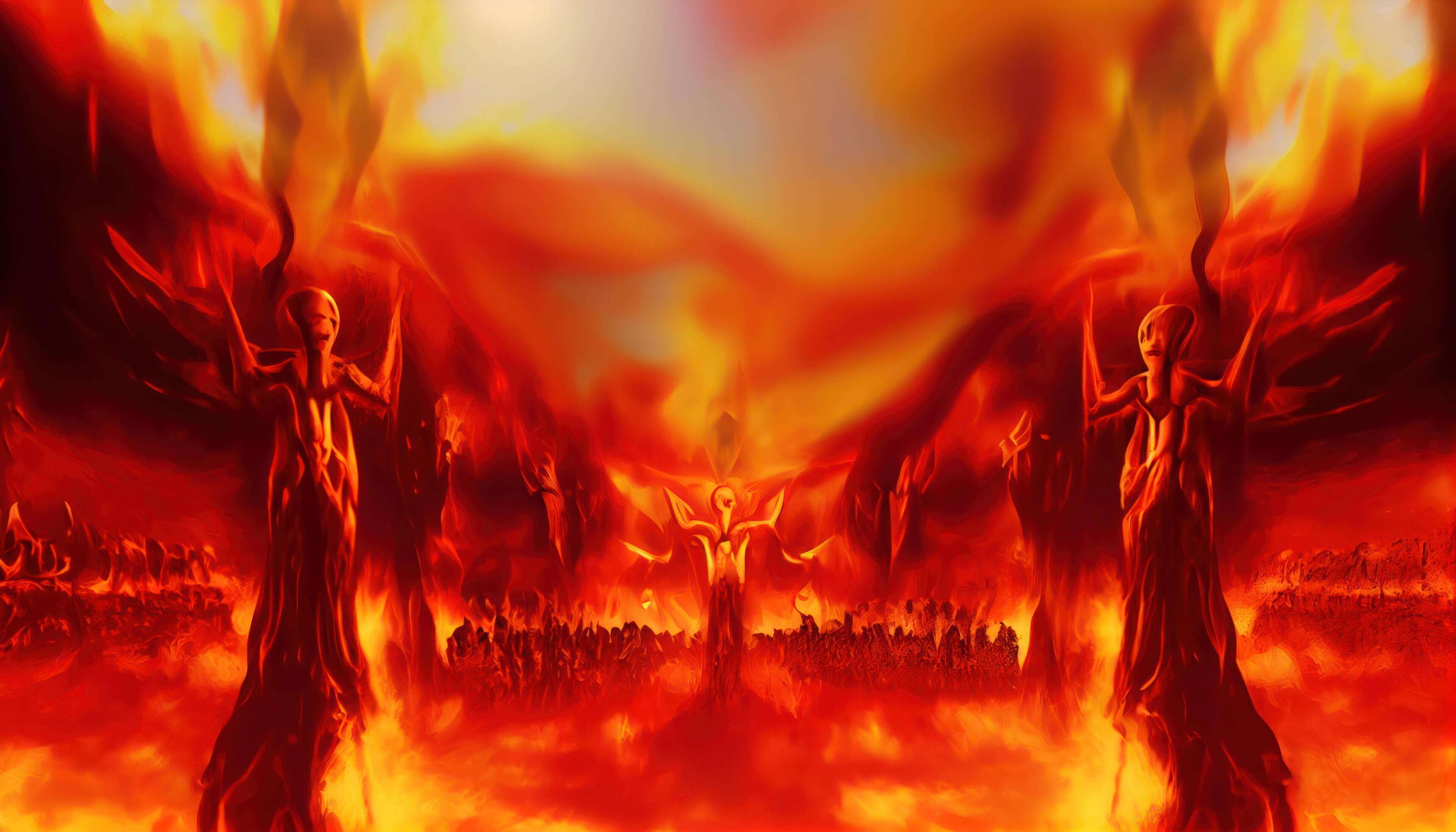 Download Hell Fire Volcano Royalty-Free Stock Illustration Image - Pixabay