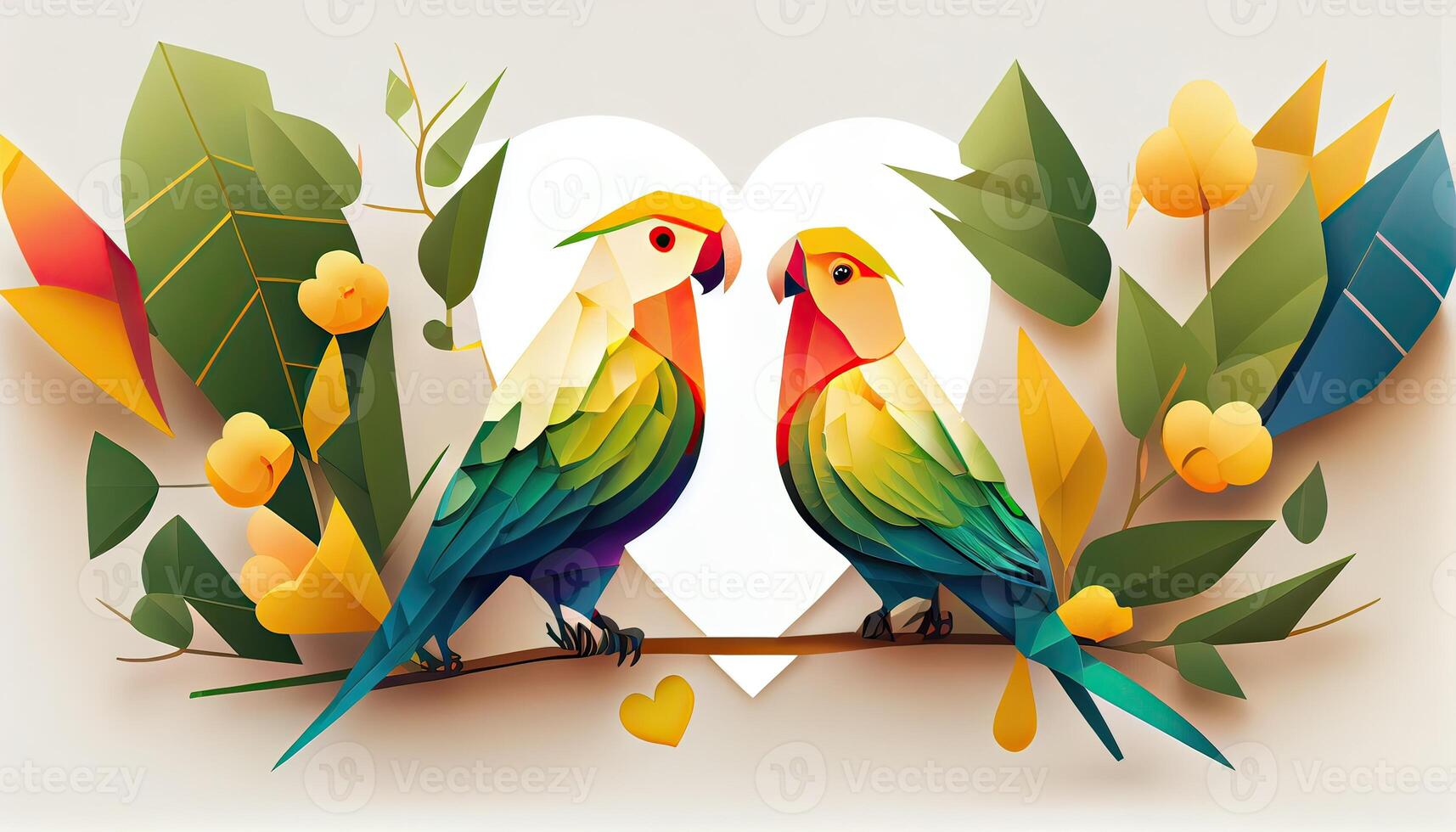 Colorful Couple of Parrots. lovebirds, lovebirds flying, love a bird, pair bird, cute love birds, colorful birds. . photo