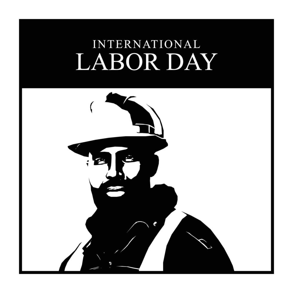 International Labor Day background. vector