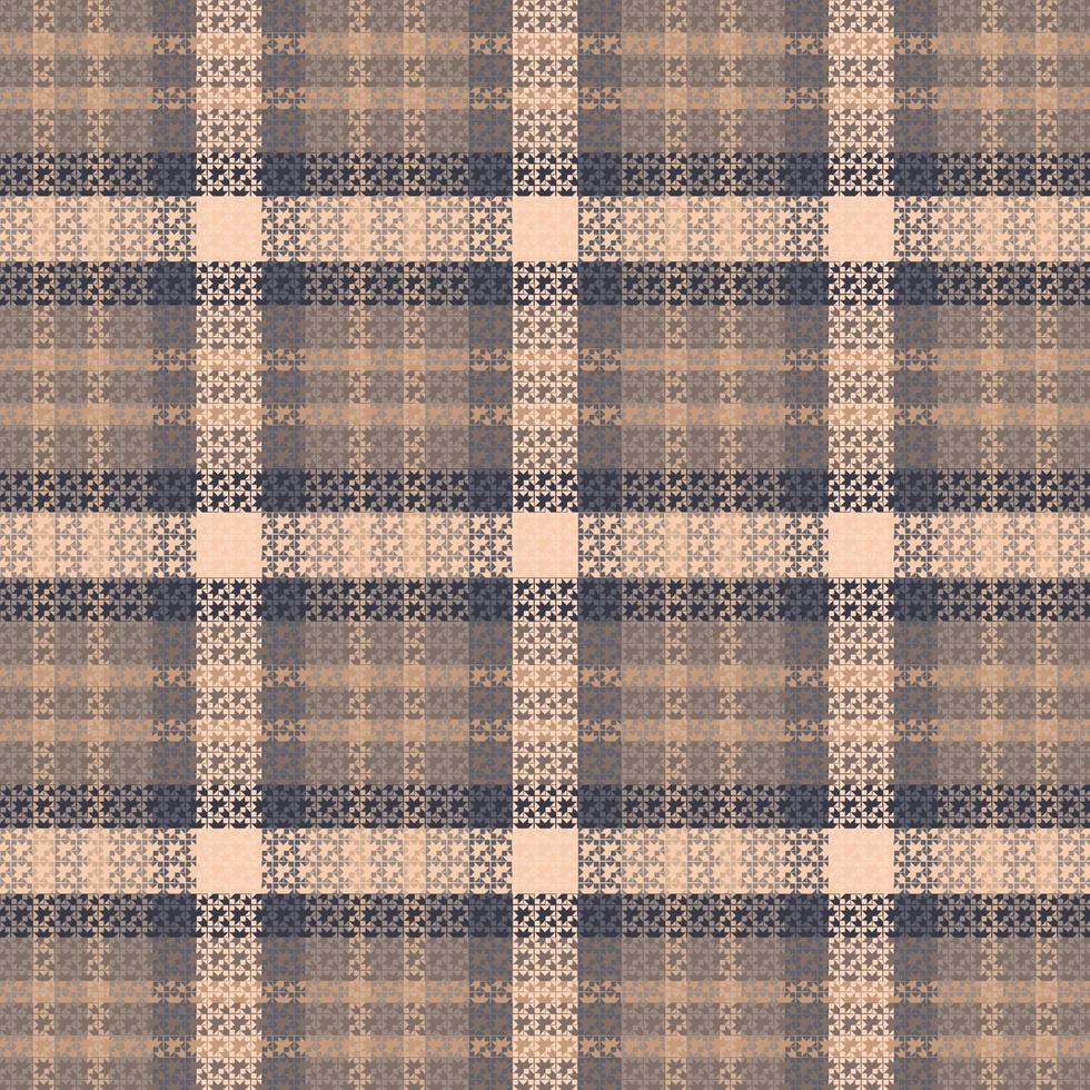 Tartan Plaid With Vintage Color Pattern. vector