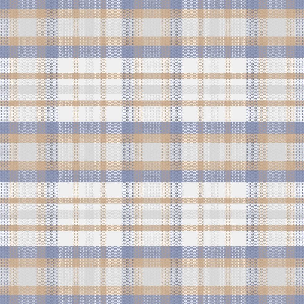 Tartan Plaid With Vintage Color Pattern. vector