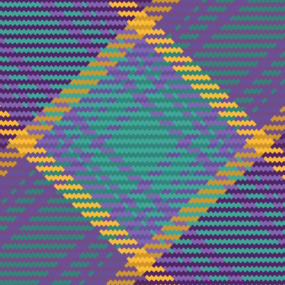 Tartan or plaid halloween color pattern. vector