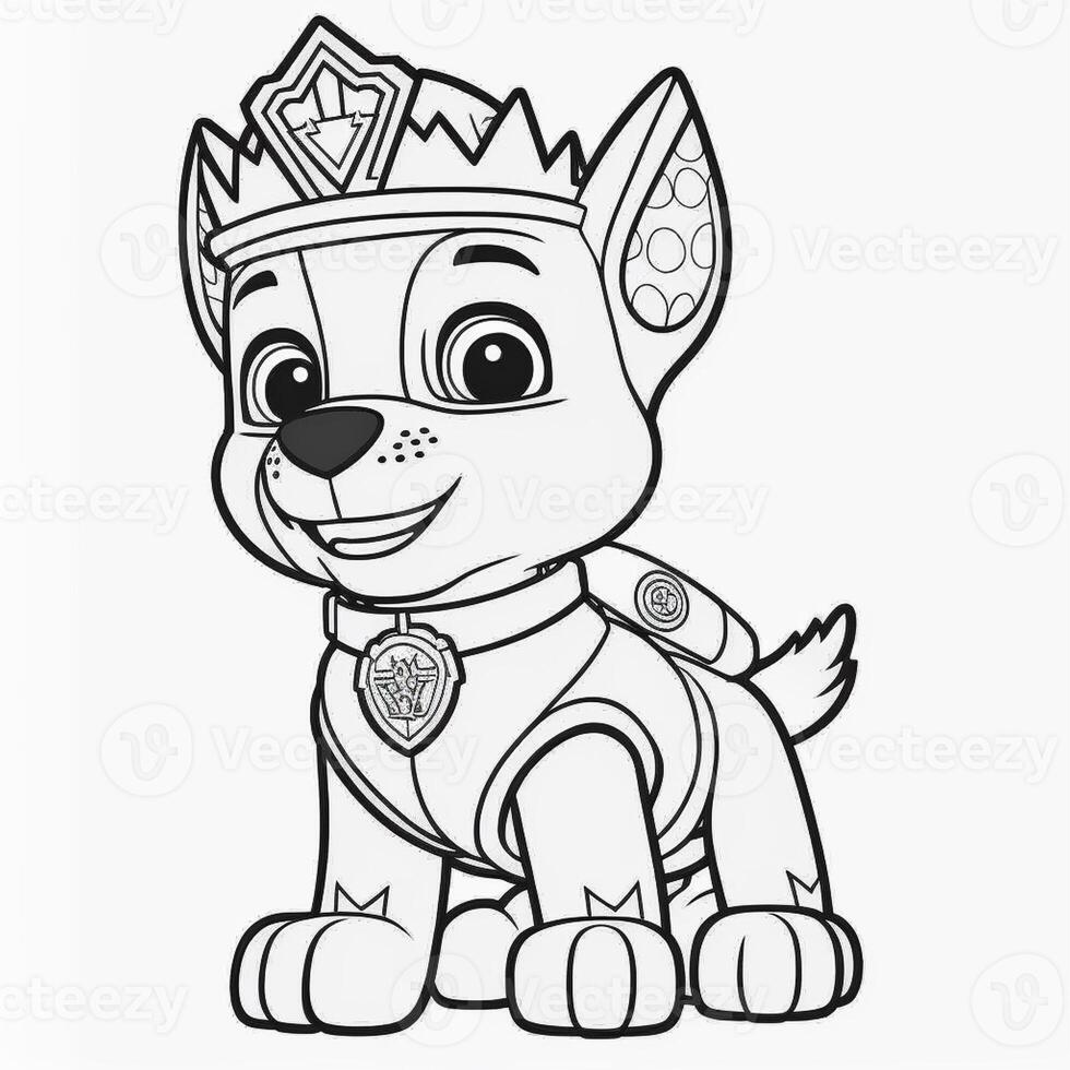 kids coloring page cartoon coloring page illustration vector. For kids coloring book photo