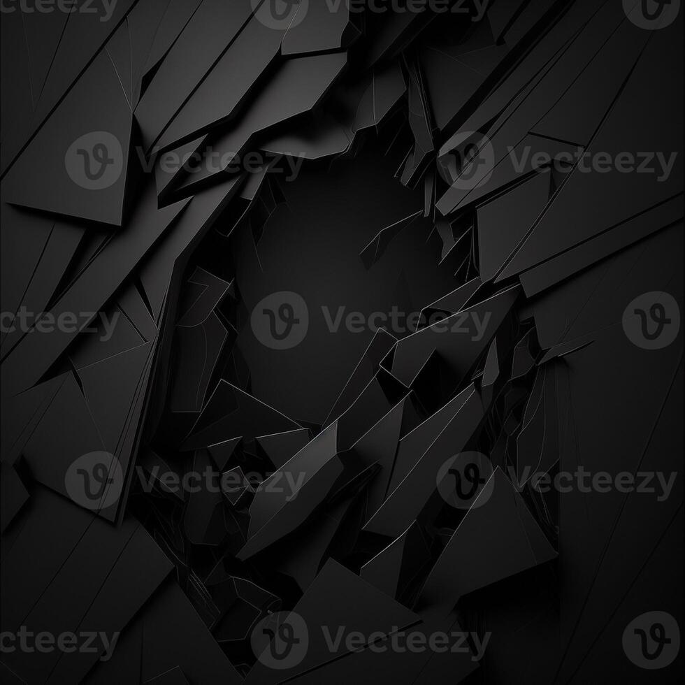 Black abstract background for social media and printing use premium photo