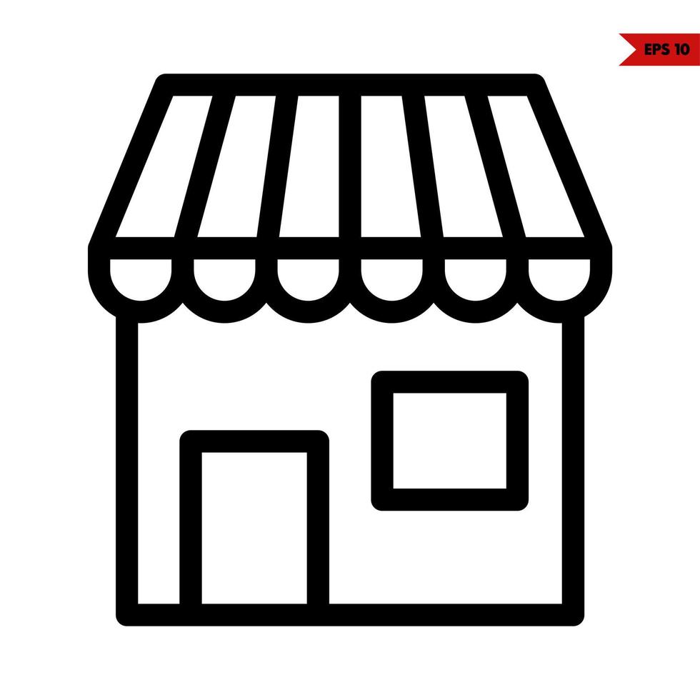 baby line icon vector