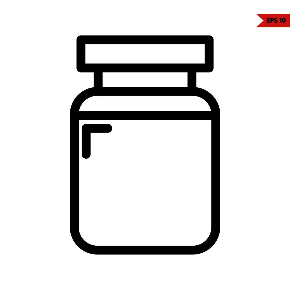 baby line icon vector