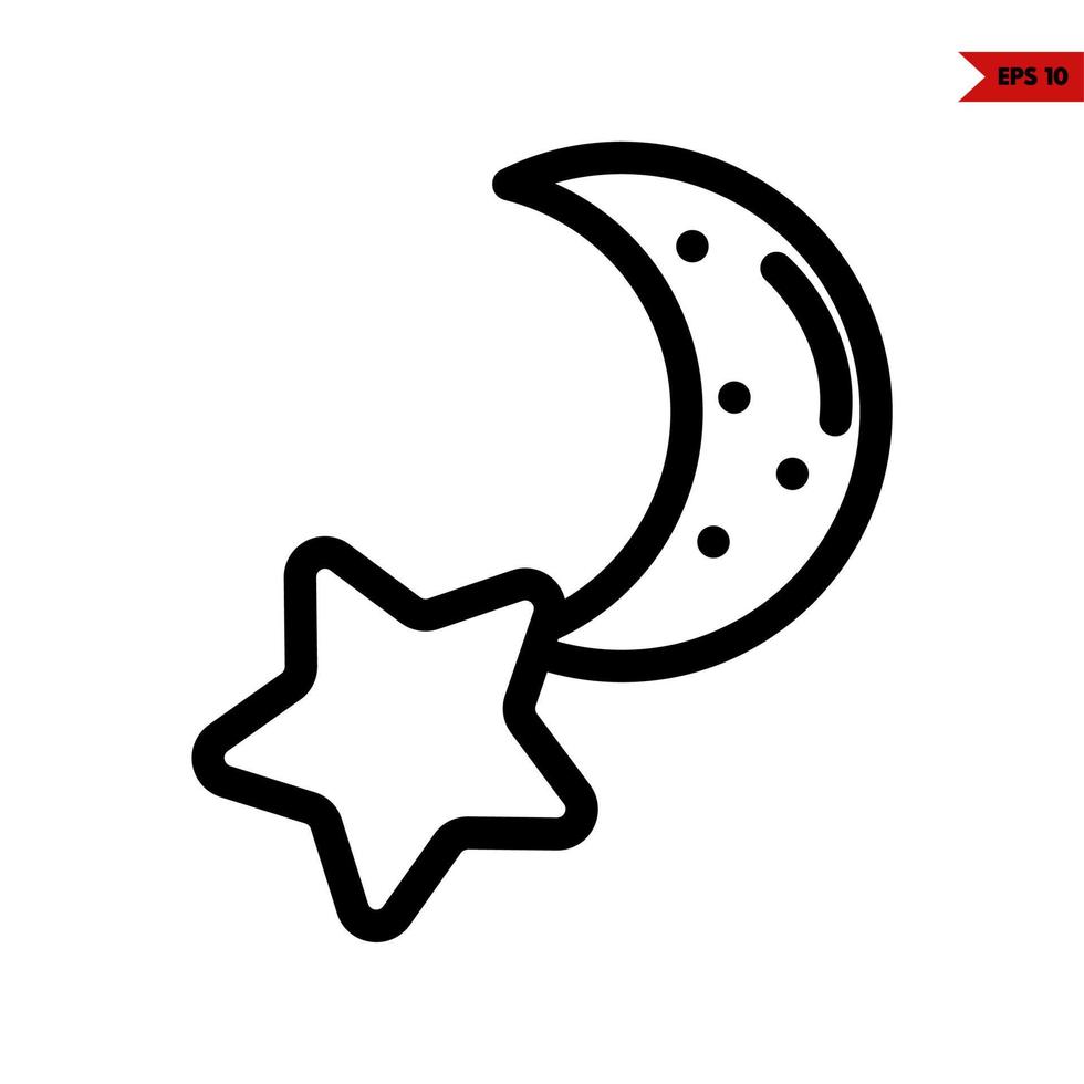 baby line icon vector