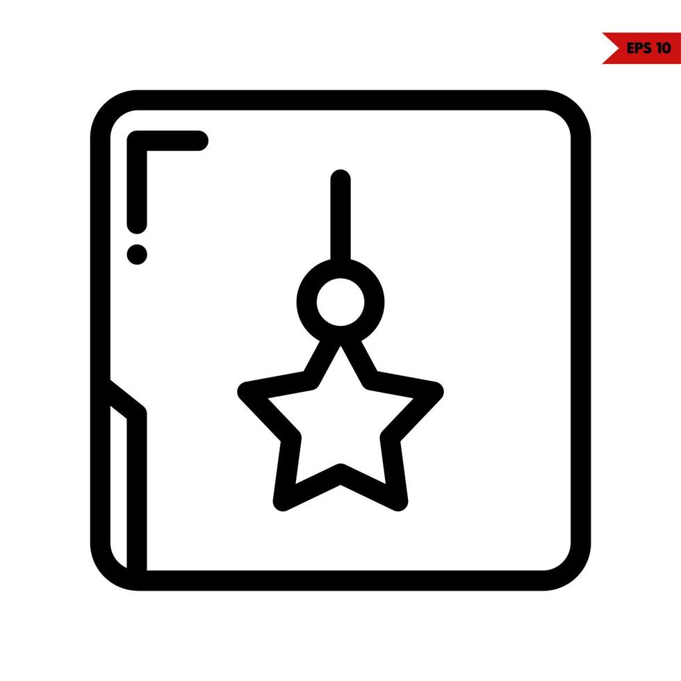 baby line icon vector