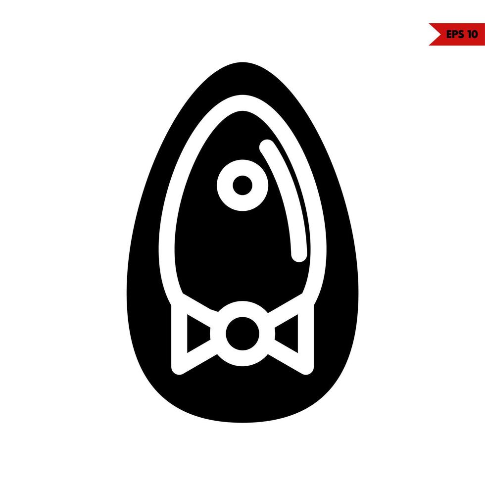 baby glyph icon vector