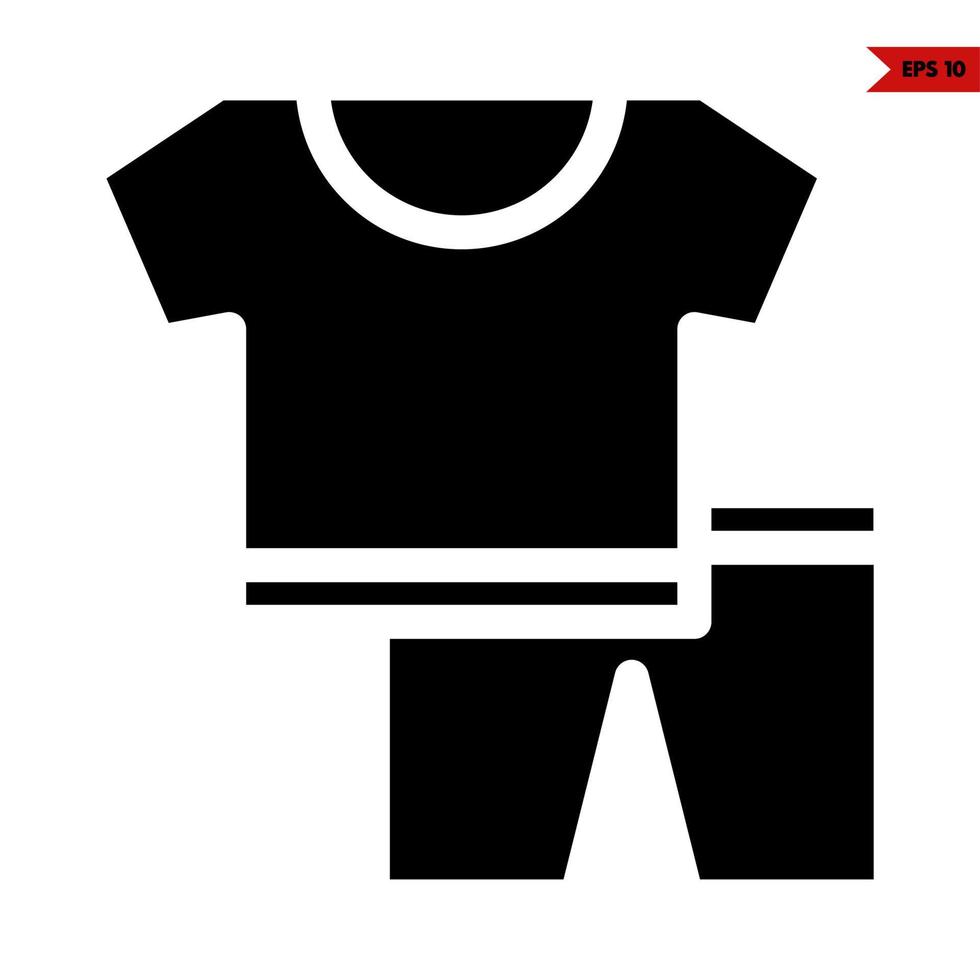 baby glyph icon vector