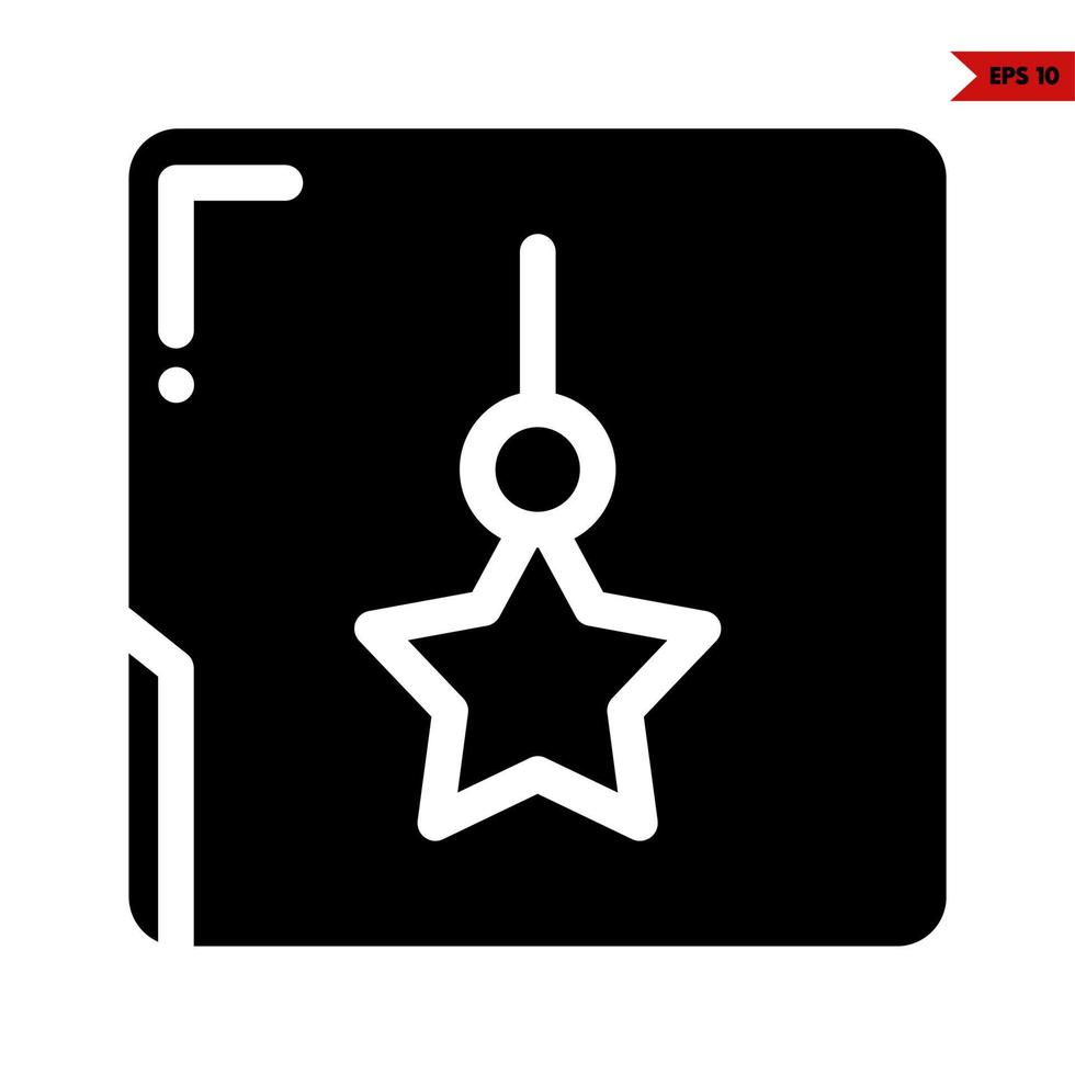 baby glyph icon vector
