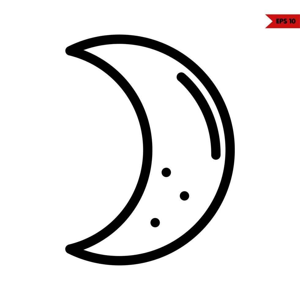 baby line icon vector