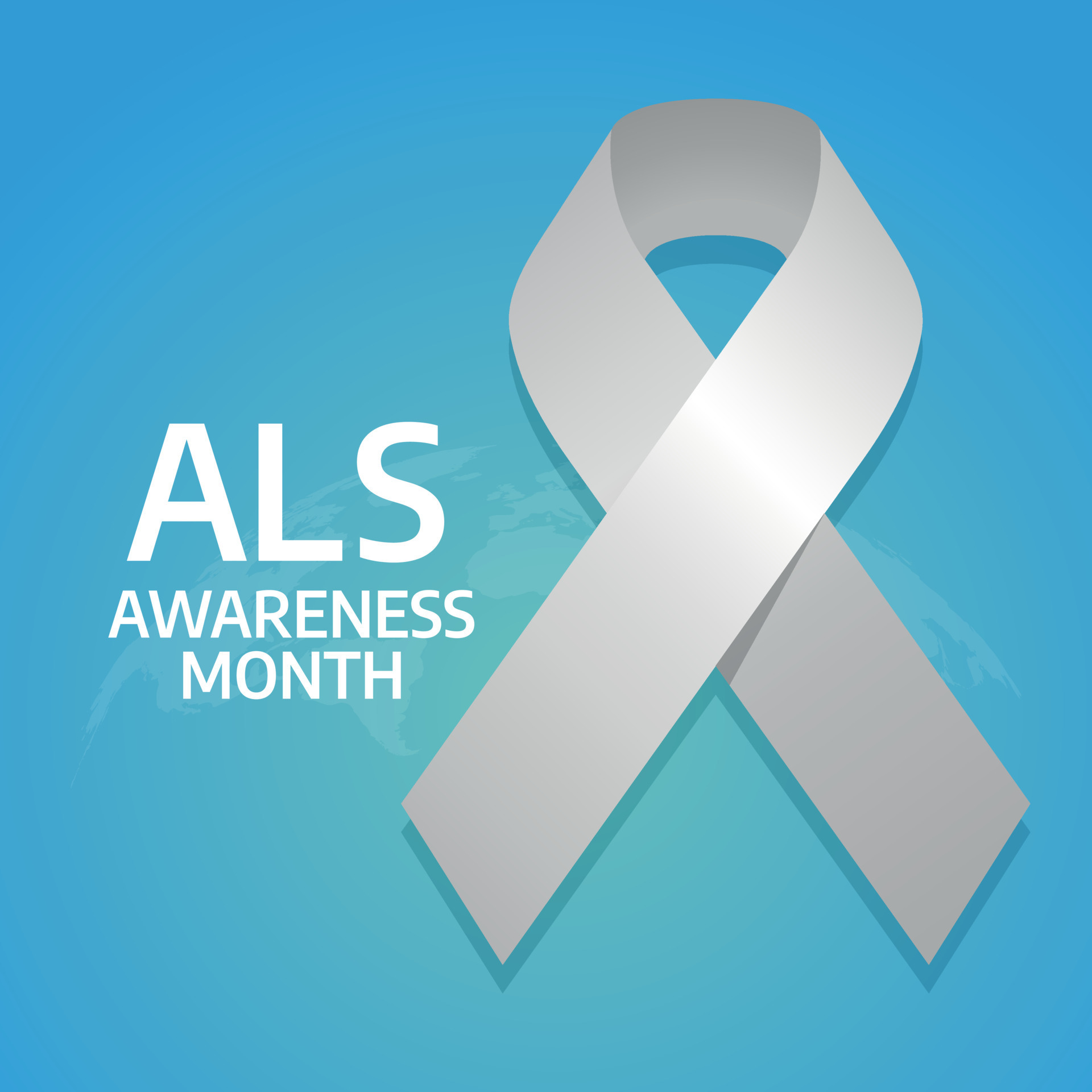 vector graphic of ALS awareness month good for ALS awareness month