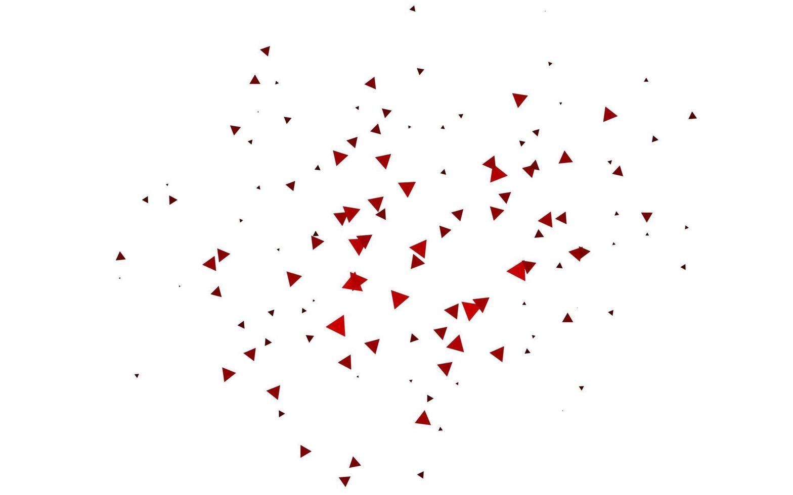 Light Red vector layout with lines, triangles.