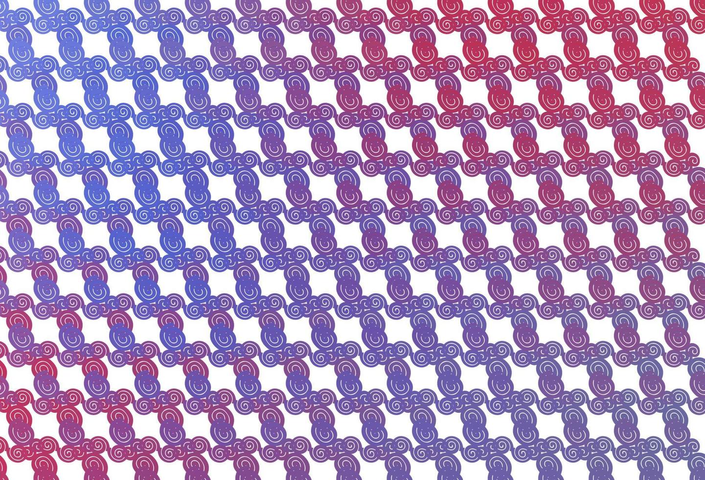 Light Blue, Red vector template with lava shapes.