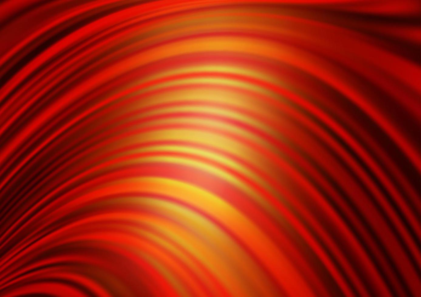 Light Red, Yellow vector pattern with bubble shapes.