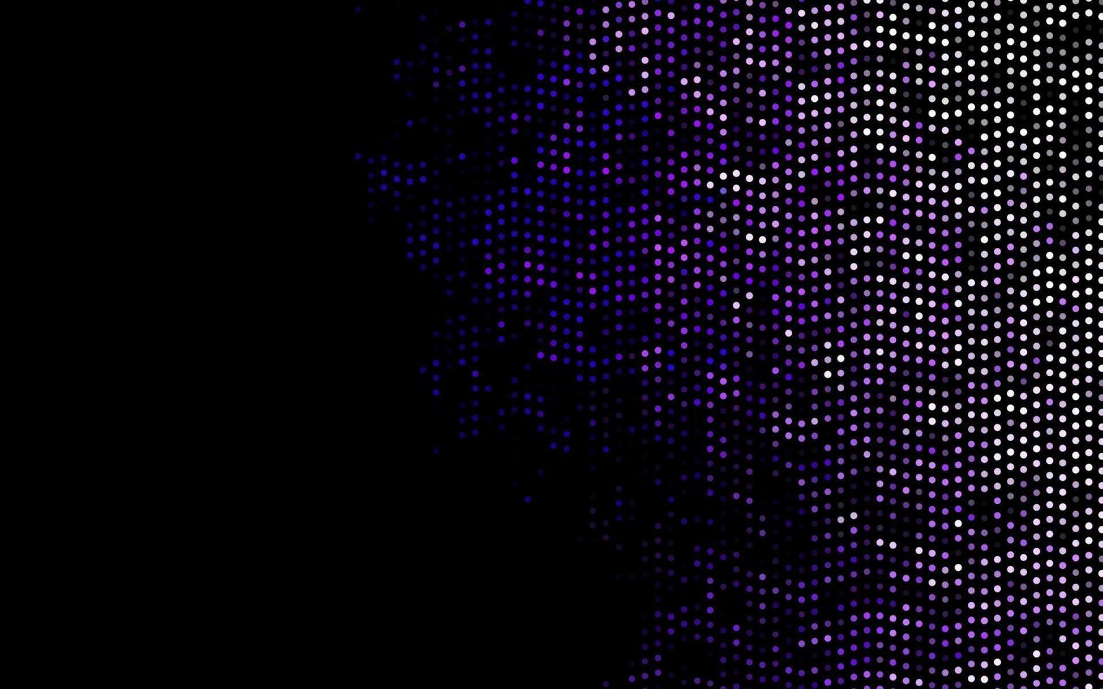Dark Purple vector backdrop with dots.