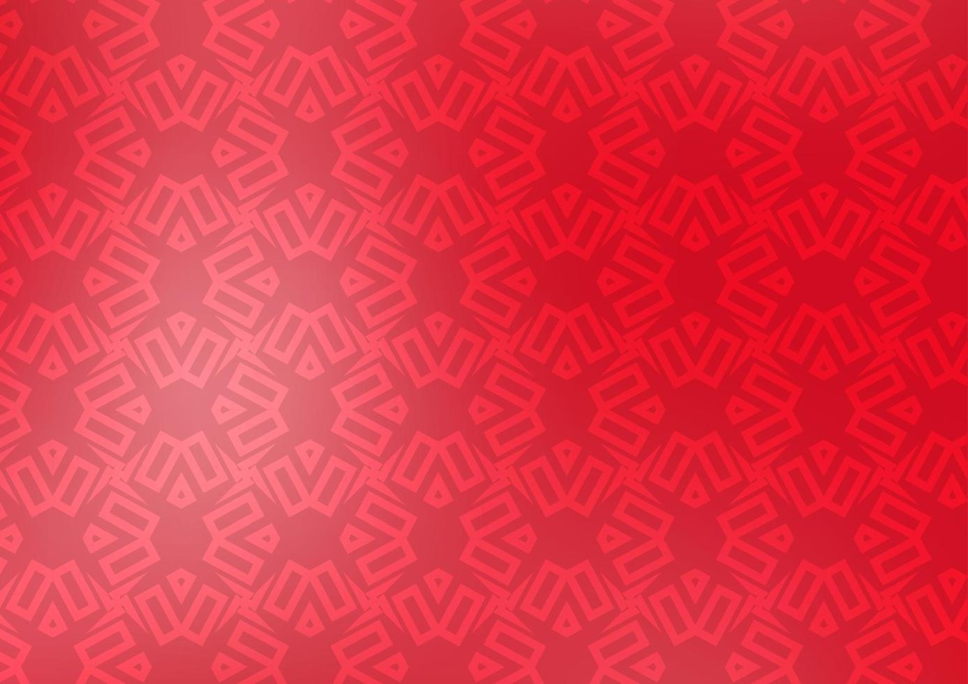 Light Red vector backdrop with lines, rhombus.